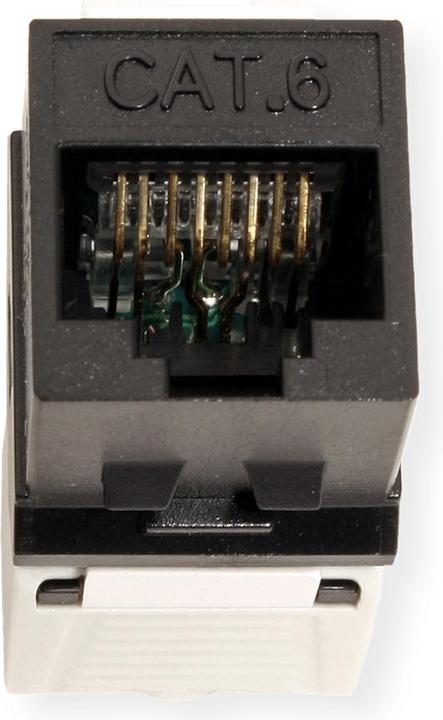 Image du produit Roline C6 Keystone UTP180°,sans outils (U/UTP, CAT6, 0.04 m)