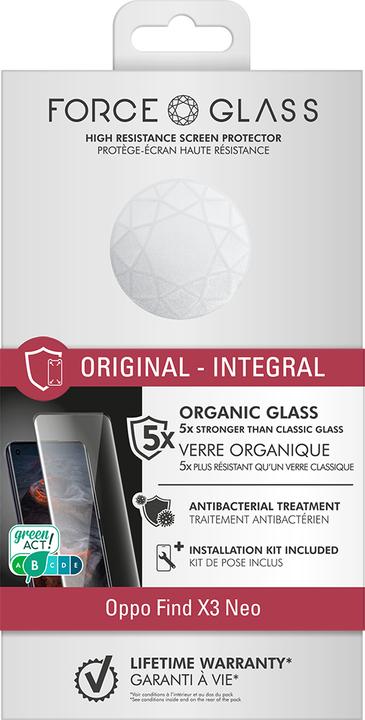 Produktbild Bigben Connected Flexible Glas-Folie (1 Stück, Oppo Find X3 Neo)
