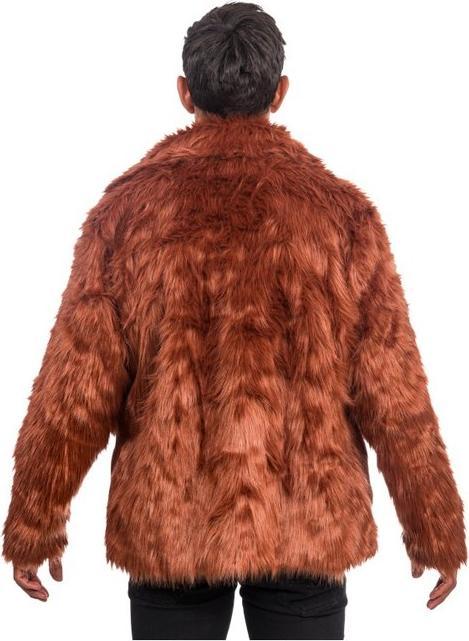 Actual product image Chaks Jacke - Kunstfell: Braun (XL)