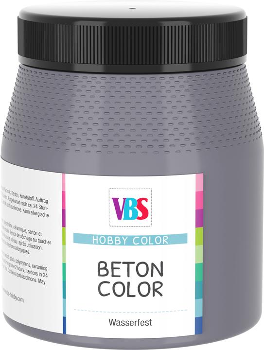 Produktbild VBS Beton Color, 250ml (Schiefer, 250 ml)