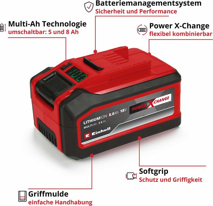 Productafbeelding Einhell Multi-Ah PXC Plus batterij (18 V)
