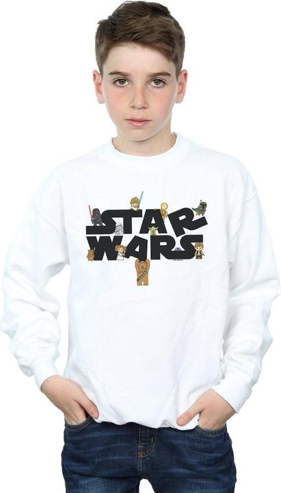 Immagine prodotto Star Wars Kiddie Logo Felpa Ragazzi (152, 158)