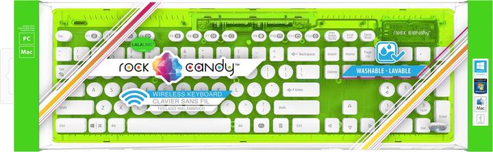Image du produit Ultramedia PC - Clavier sans fil Rock Candy - vert (DE, Sans fil)