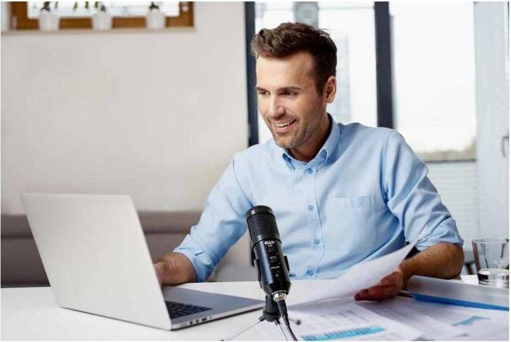 Actual product image CAD Speech Microphone U49 USB Mic