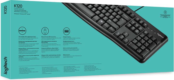 Produktbild Logitech K120 (US, Kabelgebunden)