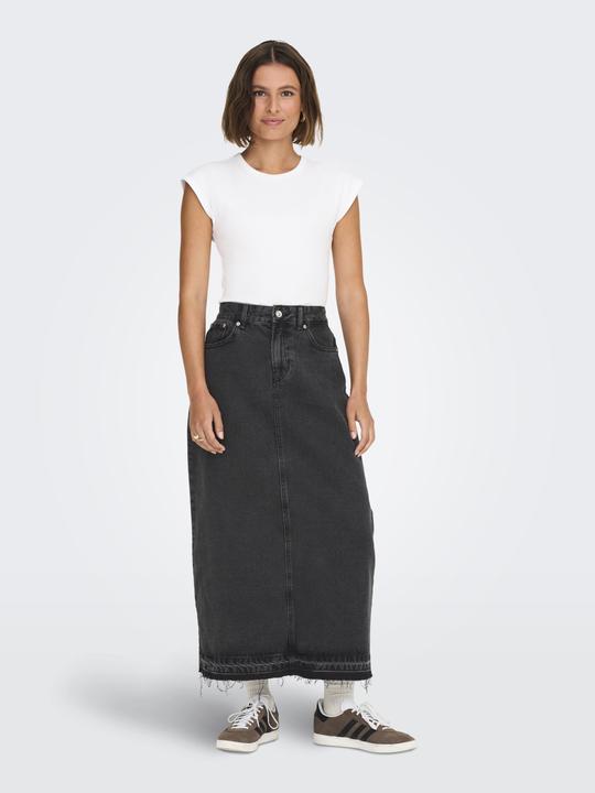 Produktbild Only Mittlere Taille Langer Rock Jeansrock (XL)