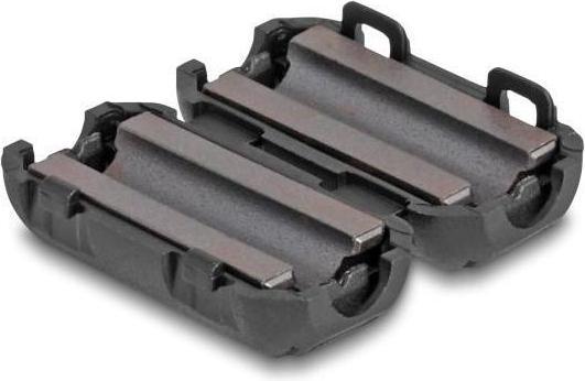 Immagine prodotto Delock Nucleo di ferrite / anello di ferrite per cavo rotondo 5 mm 2 pezzi sc