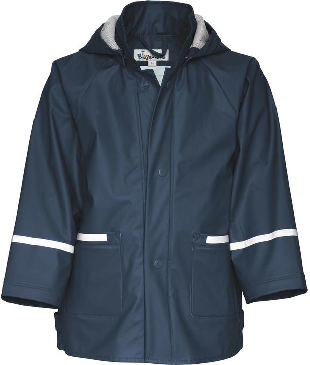 Playshoes Kinder Regenjacke basic marine