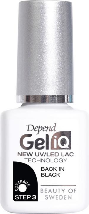 Beter Besser Depend Gel Iq Esmalte Zurück In Schwarz41001 (Schwarz, Gel-Effekt Nagellack)