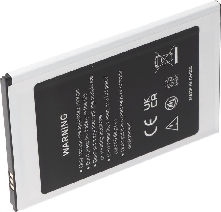 Actual product image AccuCell Li-Ion battery 2500mAh 3.7 Volt for smartphone Cubot Note S, 99.3x64.9x4.4mm