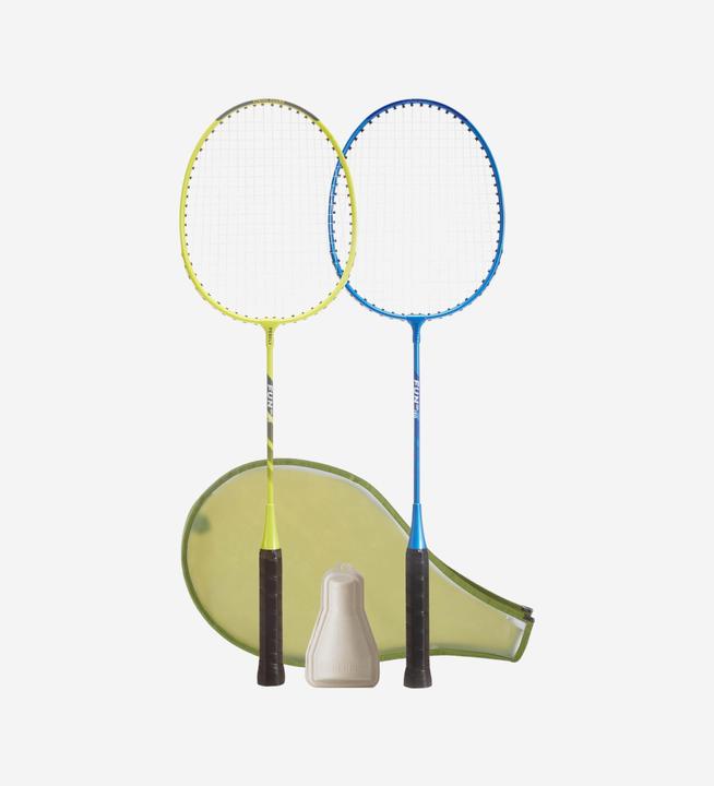Perfly Badminton-Set Erwachsene - Fun Set BR130 lime/blau