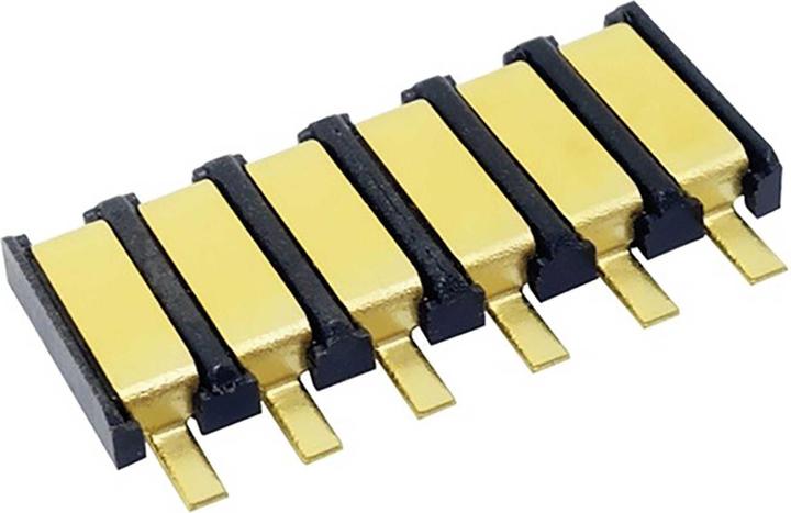 Immagine prodotto Planet-Hobby contatto a molla a 6 poli (piastra di contatto) 15x6mm 3pz.