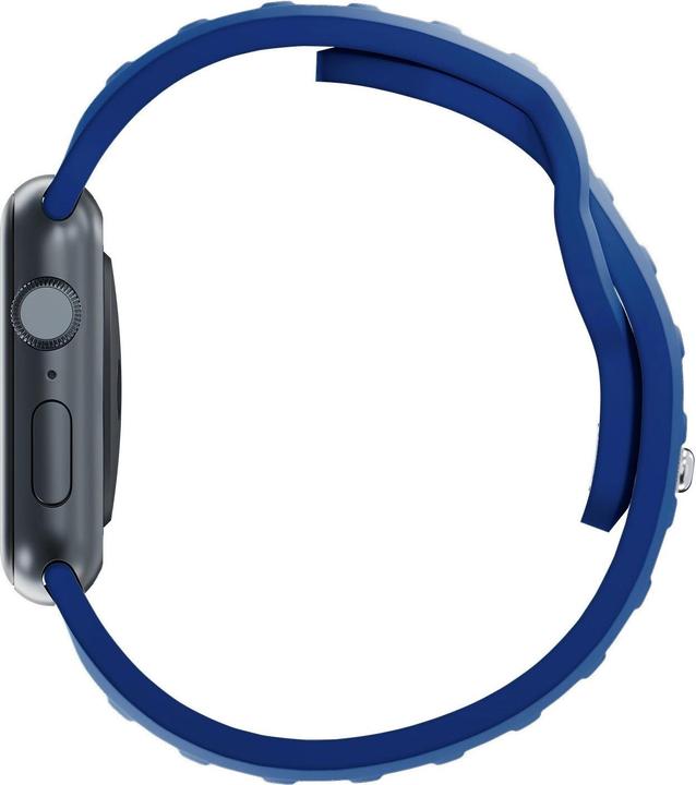 Image du produit 3MK Silicone Watch Strap Niebieski/Blue dla Apple Watch 42/44/45/49mm (Silicone, Acier inoxydable, 3, 4, 9, Extrémiste)