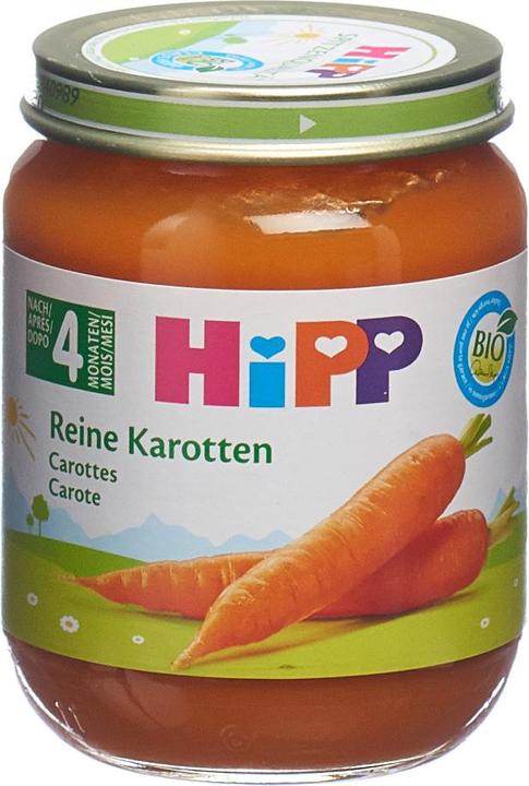 Actual product image Hipp Pure carrots (125 g)