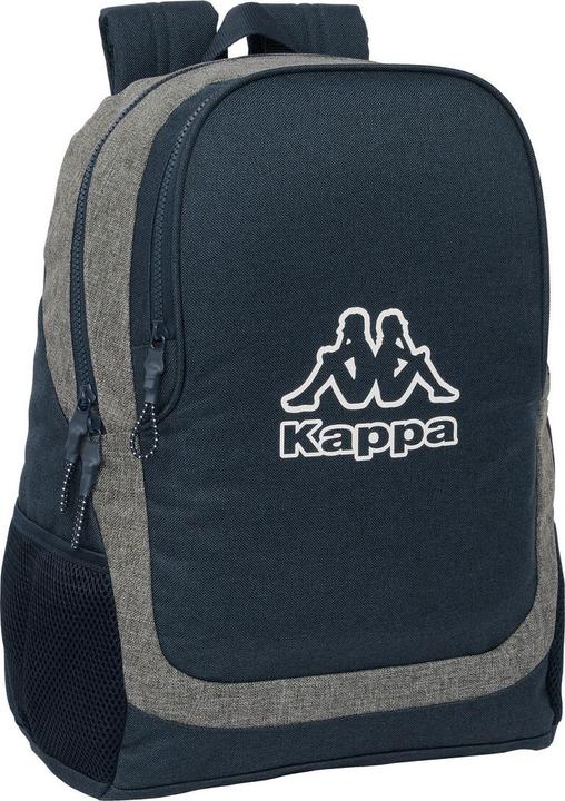 Kappa Sac à dos scolaire Dark navy Gris Bleu marine 32 x 44 x 16 cm