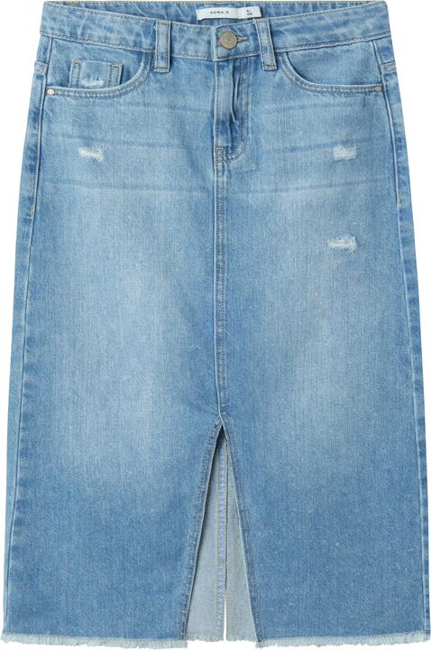 Name it NKFKAT DNM LONG SKIRT 3724-BE NOOS