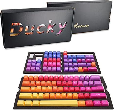 Actual product image Ducky Afterglow ABS Double-Shot