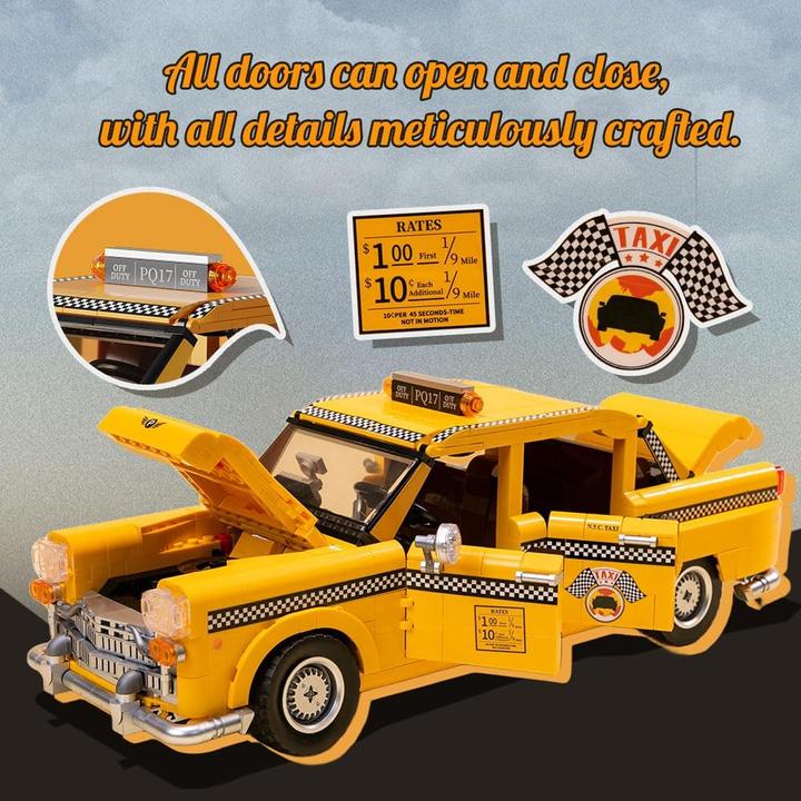 Immagine prodotto Pantasy Serie originale retro - Taxi giallo di New York