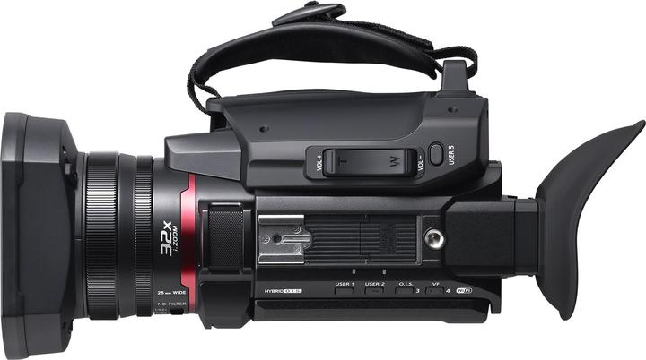 Actual product image Panasonic HC-X1600E schwarz (8.29 Mpx, 24 x)