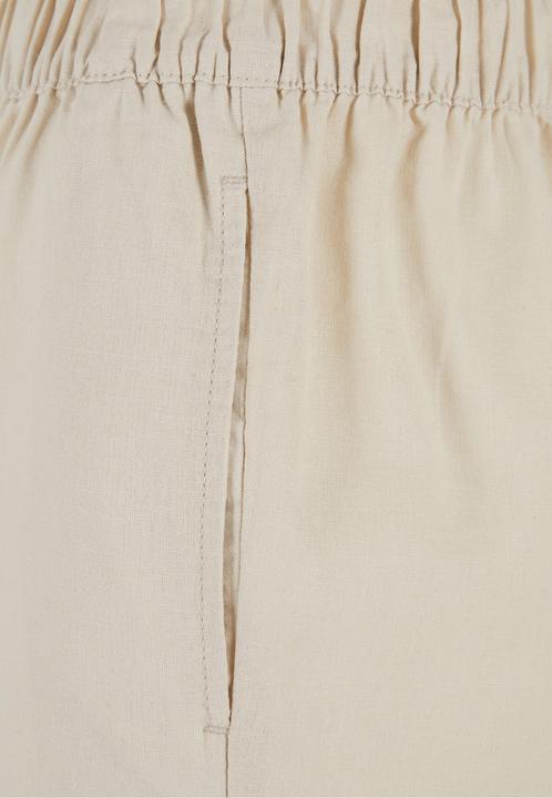 Actual product image Urban Classics Ladies Linen Mixed Wide Pants - 161183 (4XL)