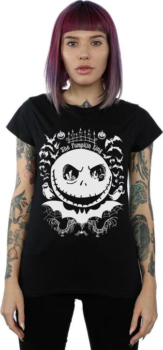 Image du produit Disney - T-shirt NIGHTMARE BEFORE CHRISTMAS JACK THE PUMPKIN KING - Femme (XL)