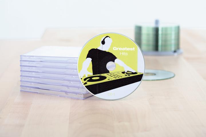 Produktbild HERMA CD Etiketten A4