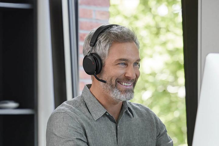 Produktbild Jabra Evolve2 75 Duo MS (Kabellos, Kabelgebunden, USB-C)