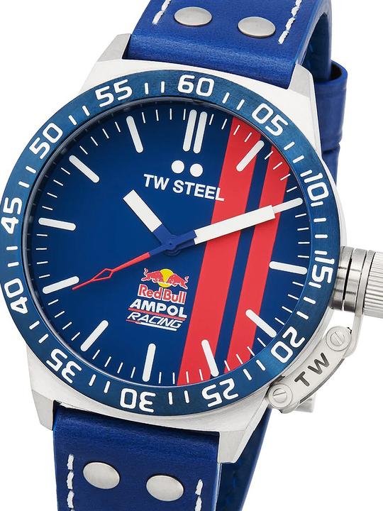 Actual product image TW-Steel CS112 Red Bull Ampol Racing Mens Watch 45mm 10ATM (Sports watch, 45 mm)