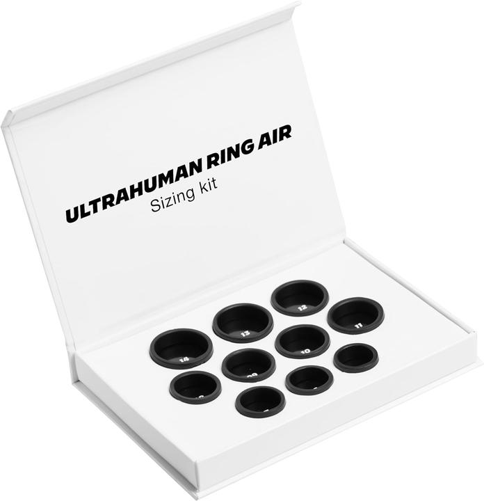 Actual product image Ultrahuman Ring Air Sizing Kit size 5- 14 colouri