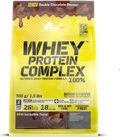 Produktbild Olimp Sport Nutrition Olimp Whey Protein Complex (700g Beutel) (Double Chocolate, 1 Stk., 700 g)