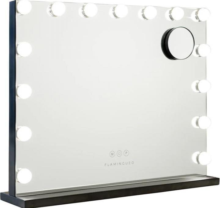 Image du produit TOP Miroir de courtoisie XL noir (58 x 46 x 12 cm)