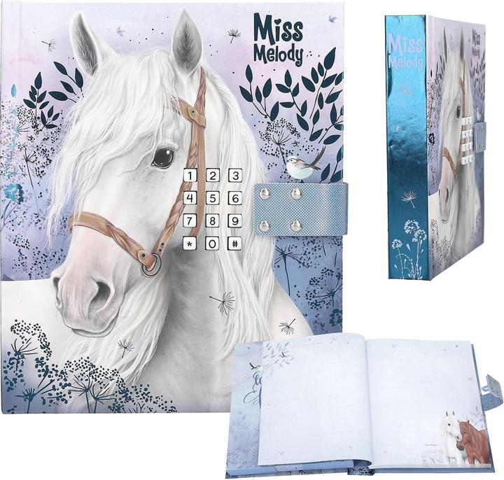 Actual product image Magni Miss Melody (15.5 x 18 cm, Lined, Hardcover)