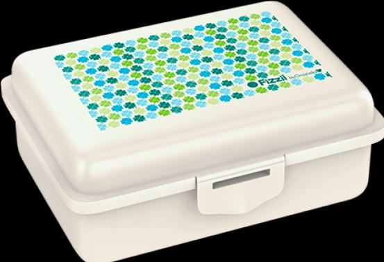 Image du produit Fizzii Boîte à lunch avec compartiment de séparation blanc perle, by Graziela Trèfles