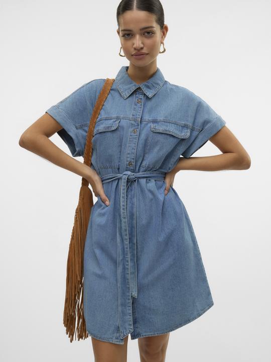 Image du produit Vero Moda VMNOTUS Kurzes Kleid Jeanskleid (XL)