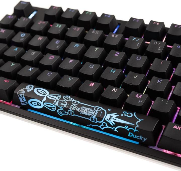 Image du produit Ducky Clavier de jeu ONE 2 Backlit PBT, MX-Nature-White, RGB LED (DE, Filaire)