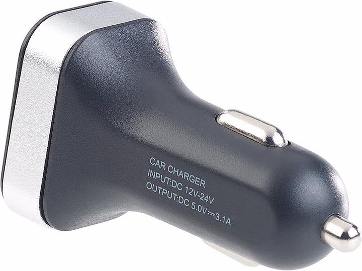 Image du produit Revolt Chargeur USB pour voiture avec avertisseur de tension & écran LED