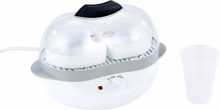 Rosenstein & Söhne 2in1-Eierkocher mit Warmhalte-Funktion