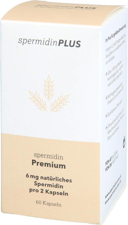 Produktbild SpermidinPlus Spermidin Premium (60 Stück, Kapseln)