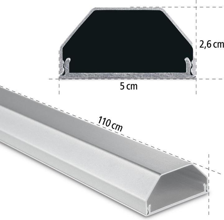 Produktbild Hama Kabelkanal (Kabelkanal, 110 cm)
