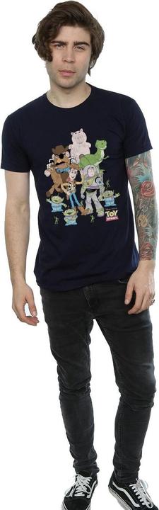 Actual product image Disney Mens Toy Story Group T-Shirt (XL)