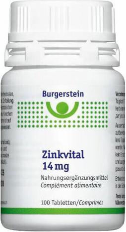 Burgerstein Zinkvital (100 Stück, Tabletten, 40 g)