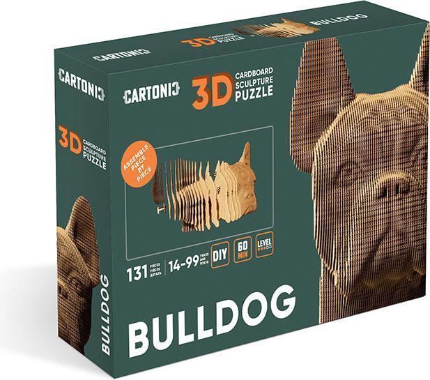 Immagine prodotto Cartonic Bulldog - Modello di cartone 3D
