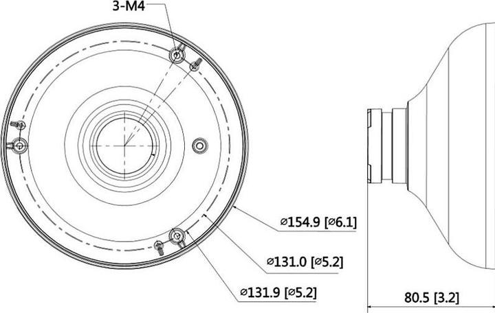 Image du produit Dahua PFA105 Adaptateur de suspension