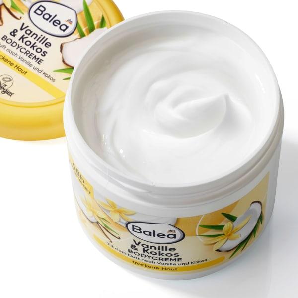 Actual product image dm Balea Body Cream Vanilla & Coconut (Body cream, 500 ml)