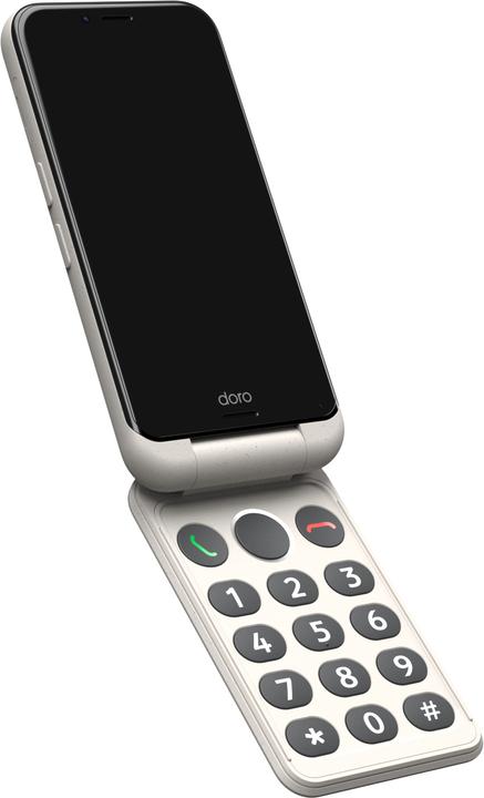 Actual product image Doro Aurora 21 (64 GB, White, 4.50", 13 Mpx)