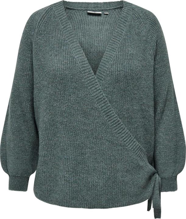 Only Curvy Langarm Strickpullover