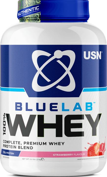 Produktbild USN Blue Lab 100% Whey Protein (Erdbeer, 1 Stk., 2000 g)