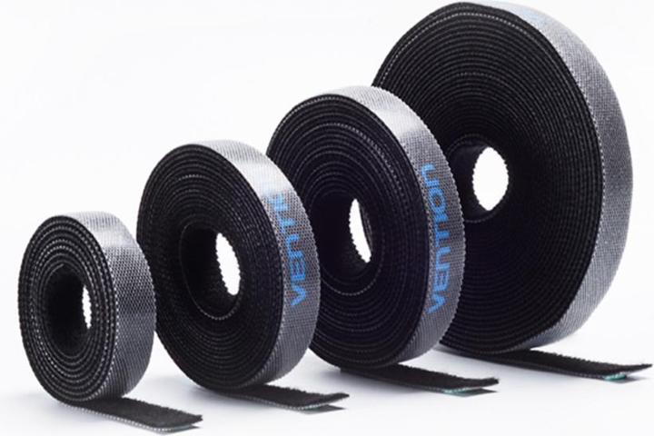 Image du produit Vention Cable Organizer Strap KAABI 3m Noir (3000 mm, 1 pcs)