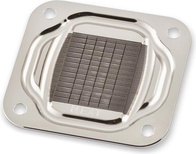 Actual product image Aqua Computer cuplex kryos NEXT VARIO with VISION LGA 1700 - Nickel/Nickel