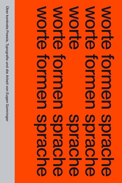 Actual product image worte formen sprache (German, Roland Early, Simon Mager, 2021)